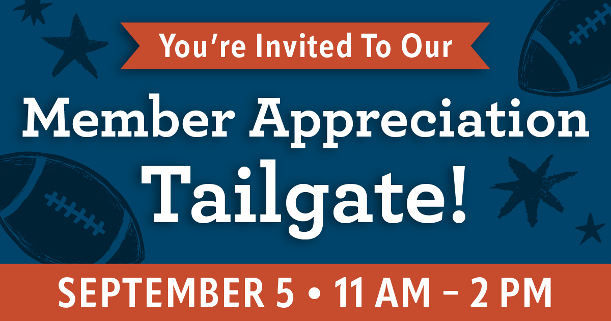 Member Appreciation Tailgate Party Banner